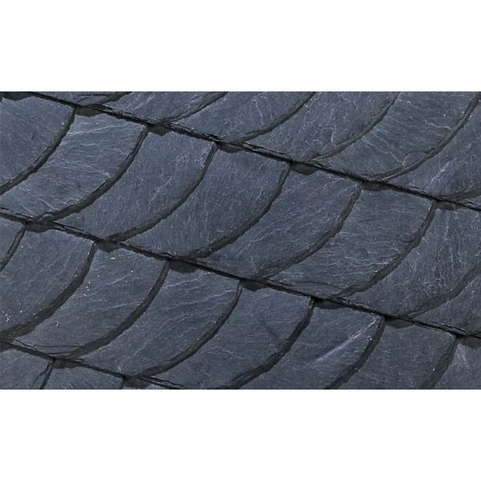 Сланцевая плитка Rathscheck чешуйчатая кладка, угол наклона 50, 20*15 см