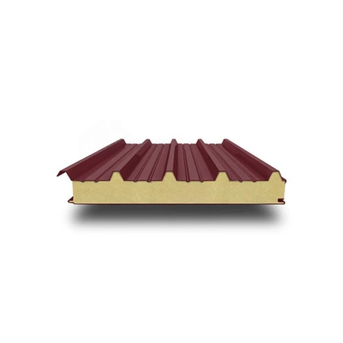 Кровельная сэндвич-панель PIR (ПИР), 1000х220 мм, 0.5/0.5, Полиуретан матовый