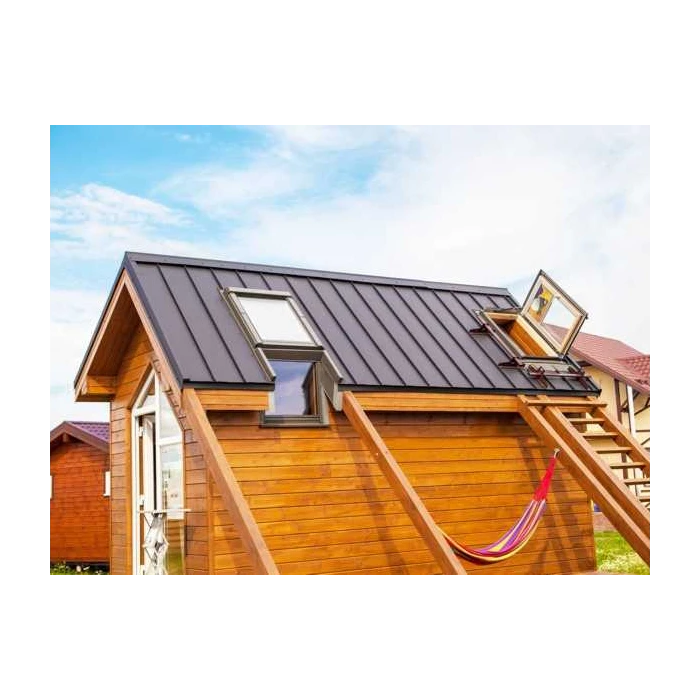 Фальцевая кровля Кликфальц mini Grand Line 0,45 Полиэстер RAL 3009 Оксидно-Красный