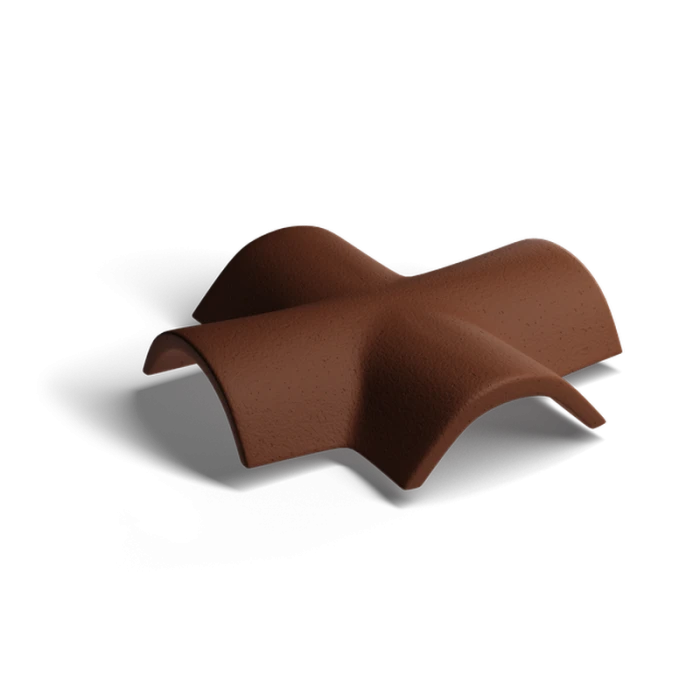 Х-образная черепица Classic Коричневый Kriastak