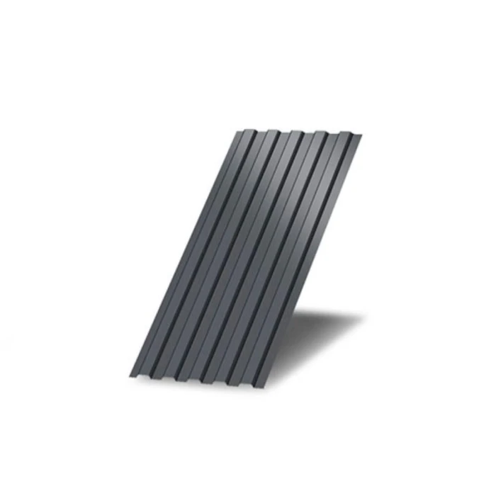 Профнастил C8 600х0.65 Окрашенный RAL 7024